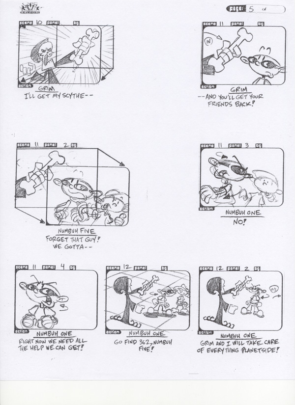 Kids NExt door Storyboard pg5