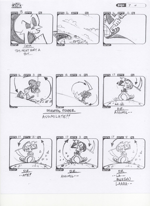 Kids NExt door Storyboard pg7