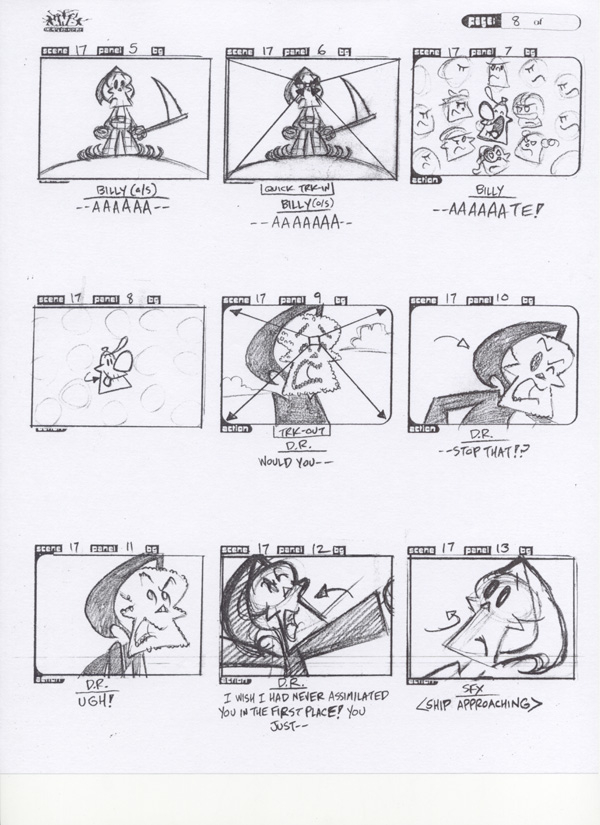 Kids NExt door Storyboard pg8